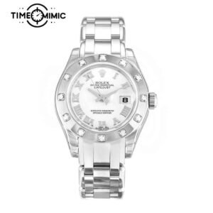 Supper replica Rolex Pearlmaster 80319-29mm Fake Watches clone