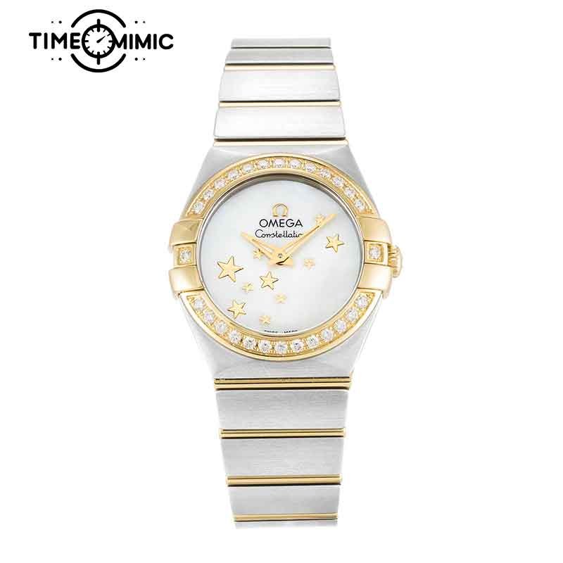 Supper replica Omega Constellation Ladies 123.25.24.60.05.001-24mm Fake Watches clone