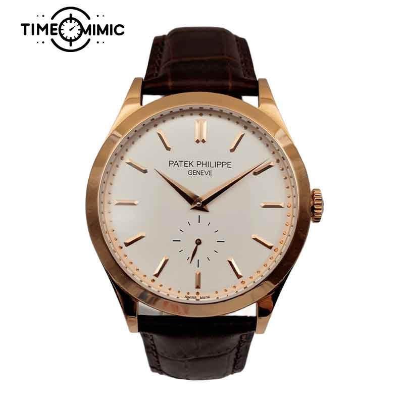 Supper replica Patek Philippe Calatrava 5196R-001 37mm Fake Watches clone