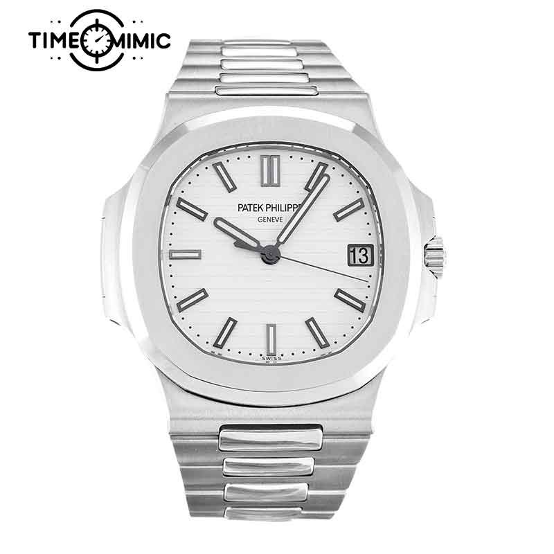 Super replica Patek Philippe Nautilus 5711/1A-011 40mm White Dial Fake Watches clone