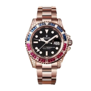 Supper replica Rolex GMT-Master II 126755SARU-40mm Fake Watches clone