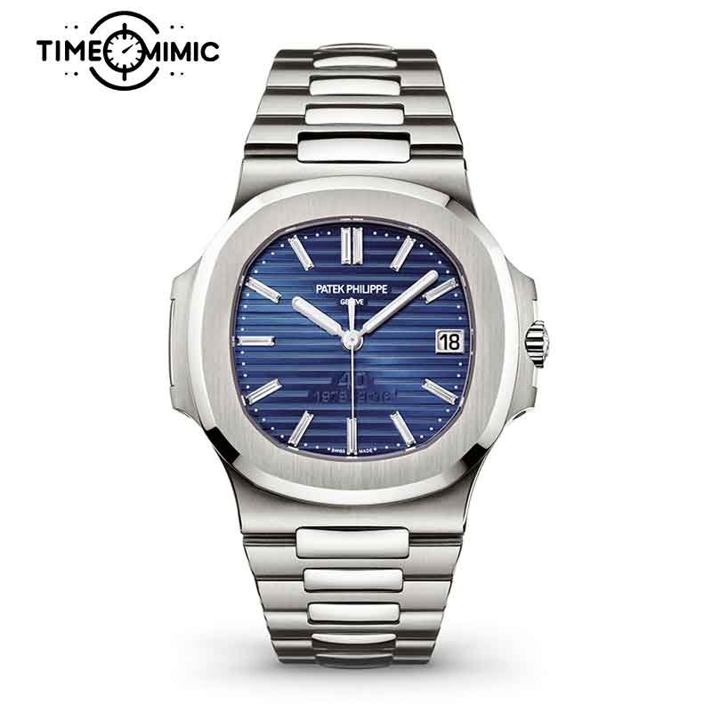 Super replica Patek Philippe Nautilus 5711/1P 40mm Blue Dial Fake Watches clone