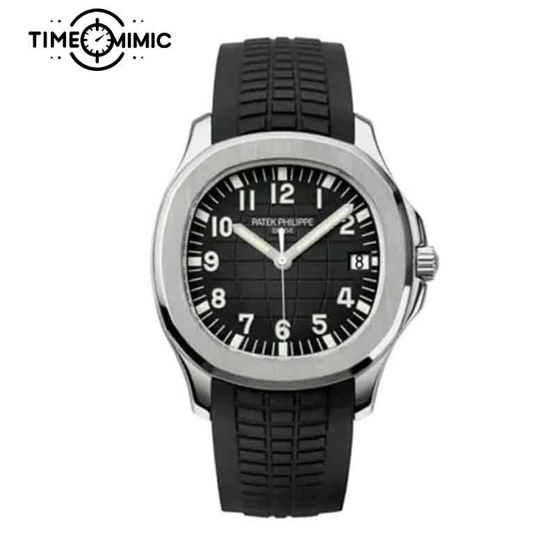 Super replica Patek Philippe Aquanaut 5167A-001 40mm Black Dial Fake watch clone