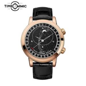 Super replica Patek Philippe Complicated 6102R-001-44mm Fake Watches clone