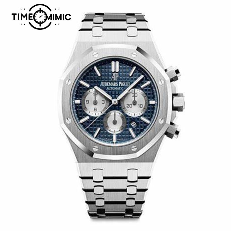 Super replica Audemars Piguet Royal Oak 26331ST.OO.1220ST.01 41mm Blue Dial Fake Watches clone