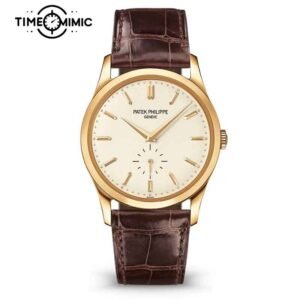 Supper replica Patek Philippe Calatrava 5196J-001-37mm Fake Watches clone