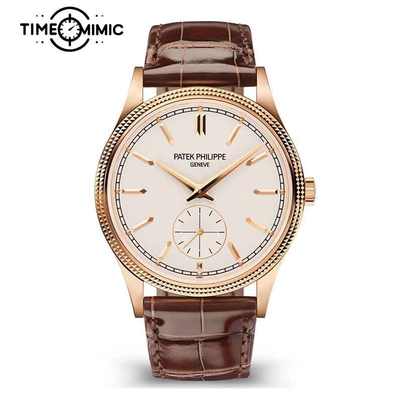 Super replica Patek Philippe Calatrava 6119R-001-39mm Fake Watches clone