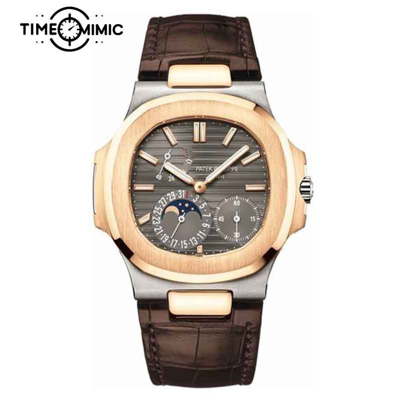 Super replica Patek Philippe Nautilus 5712GR-001 40mm Fake Watches clone