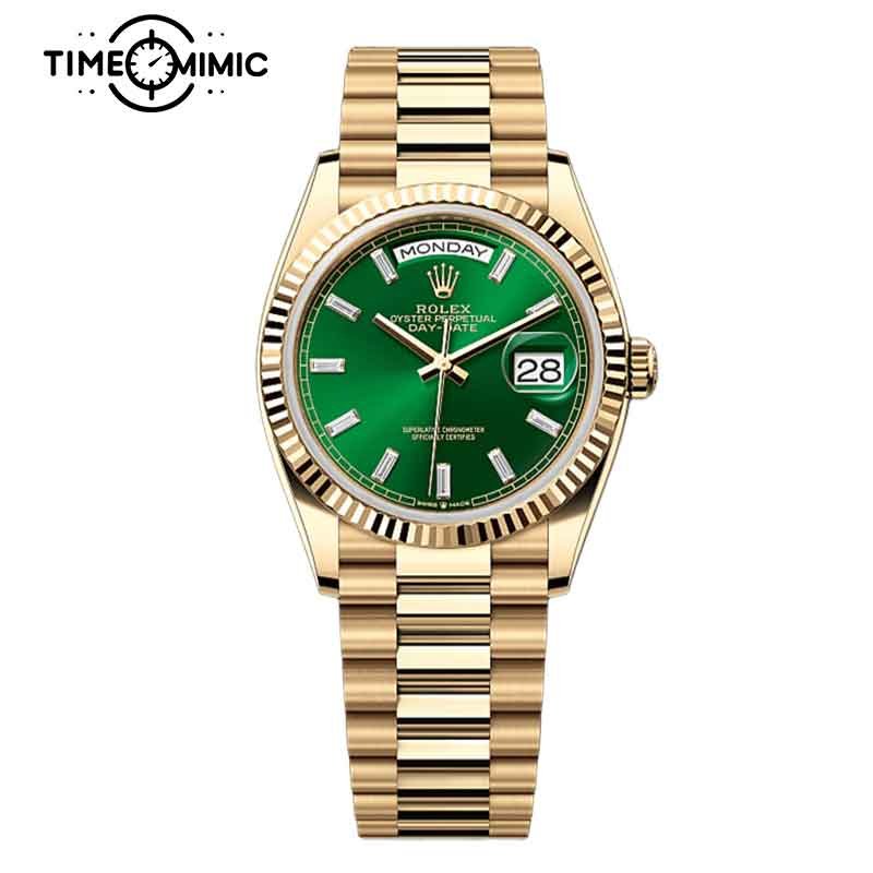 Supper replica Rolex Day-Date 128238-36mm Fake Watches clone