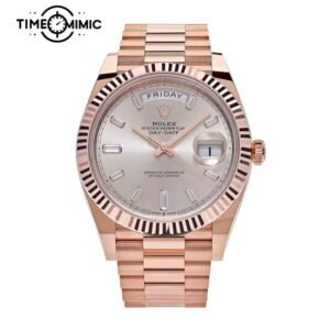Supper replica Rolex Day-Date 228235-40mm Fake Watches clone