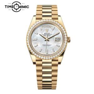 Supper replica Rolex Day-Date 228348RBR-40mm Fake Watches clone