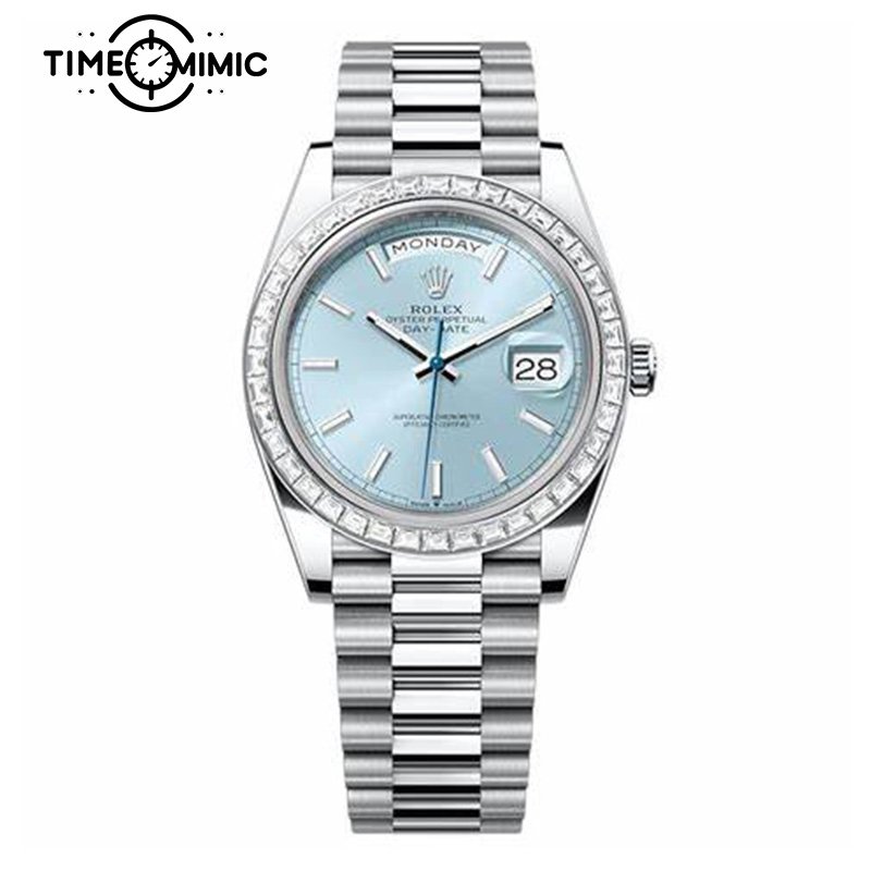 Supper replica Rolex Day-Date 228396TBR-40mm Fake Watches clone