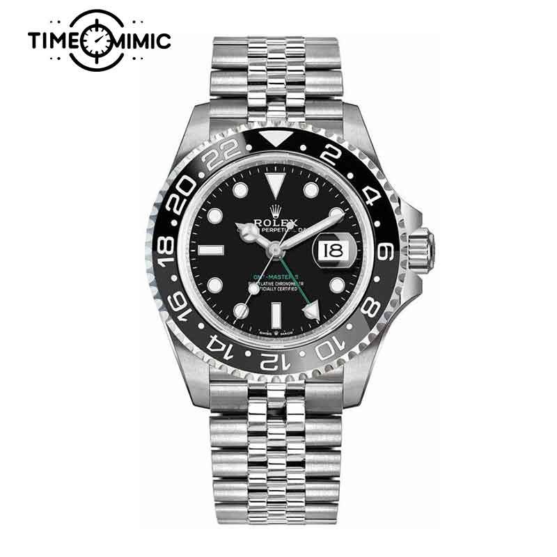 Rolex GMT-Master II 126710GRNR-40mm Black Dial super clone watch