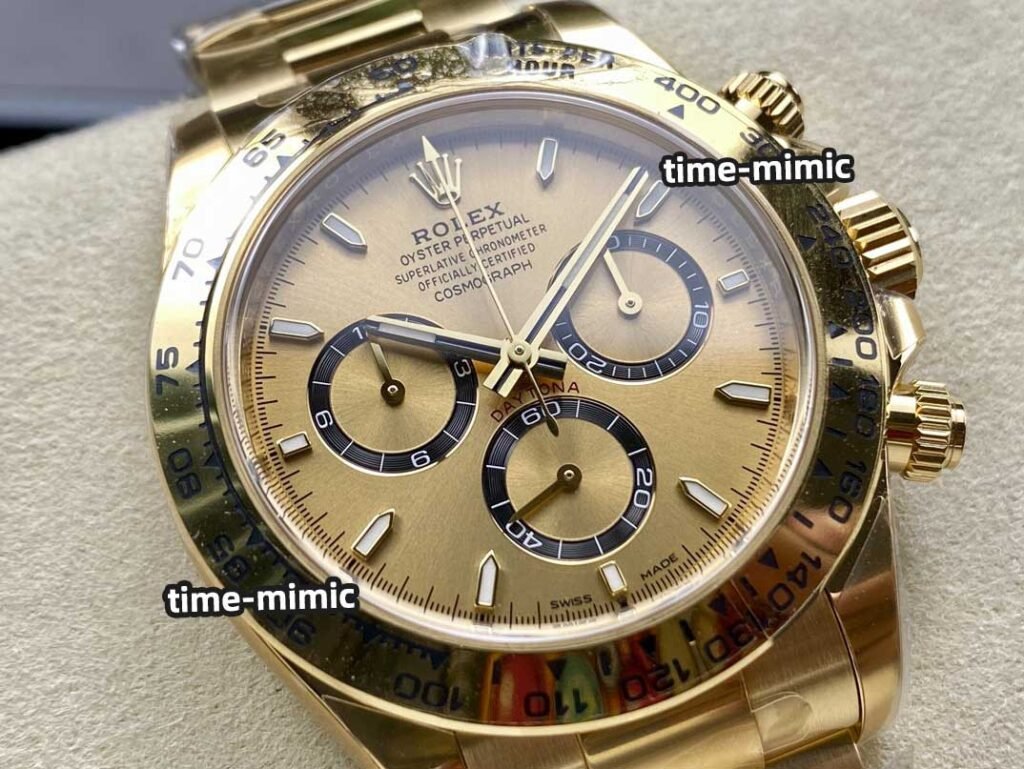 Clean Factory Rolex Daytona 126508 (Shawn Yue Same style) replica watch -Bezel Engravings details
