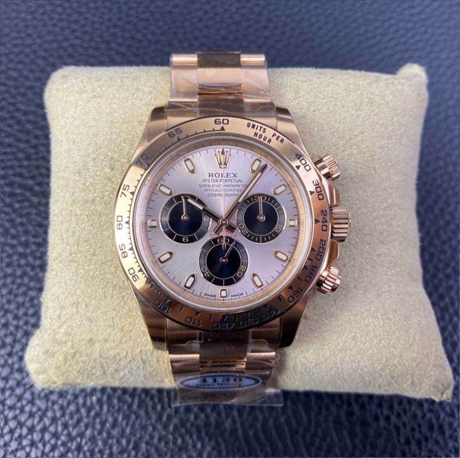 Clean Factory Rolex Daytona M116505 full Rose Gold Replica Watch