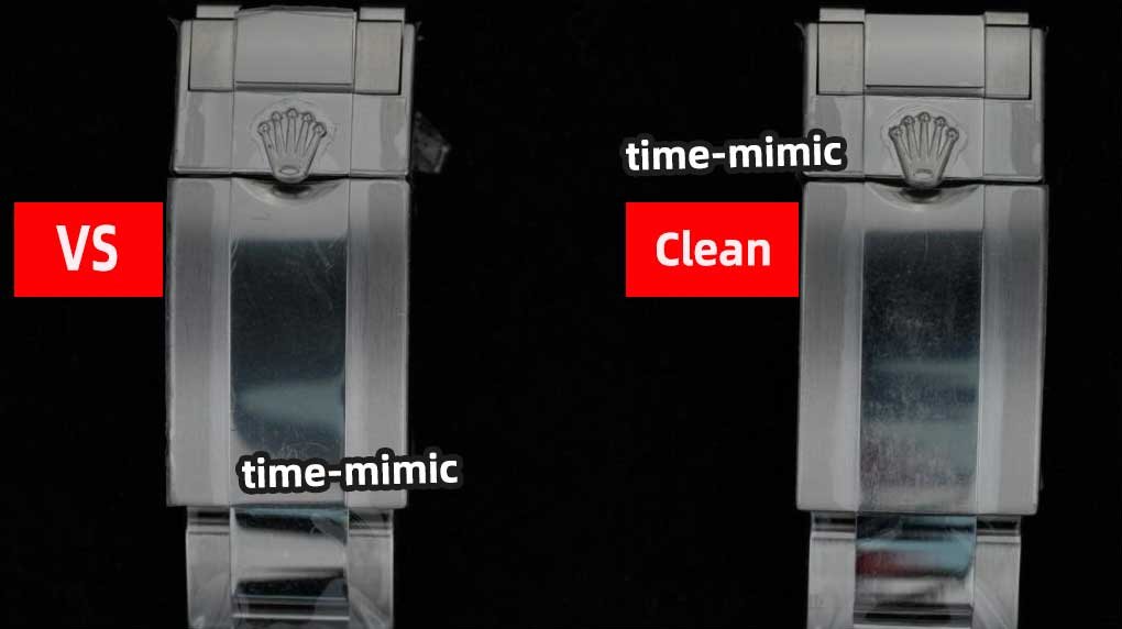 Rolex Daytona M126500LN VS Factory (Dandong 4131)vs. CLEAN Factory (Shanghai 4131)：Watch Strap comparison