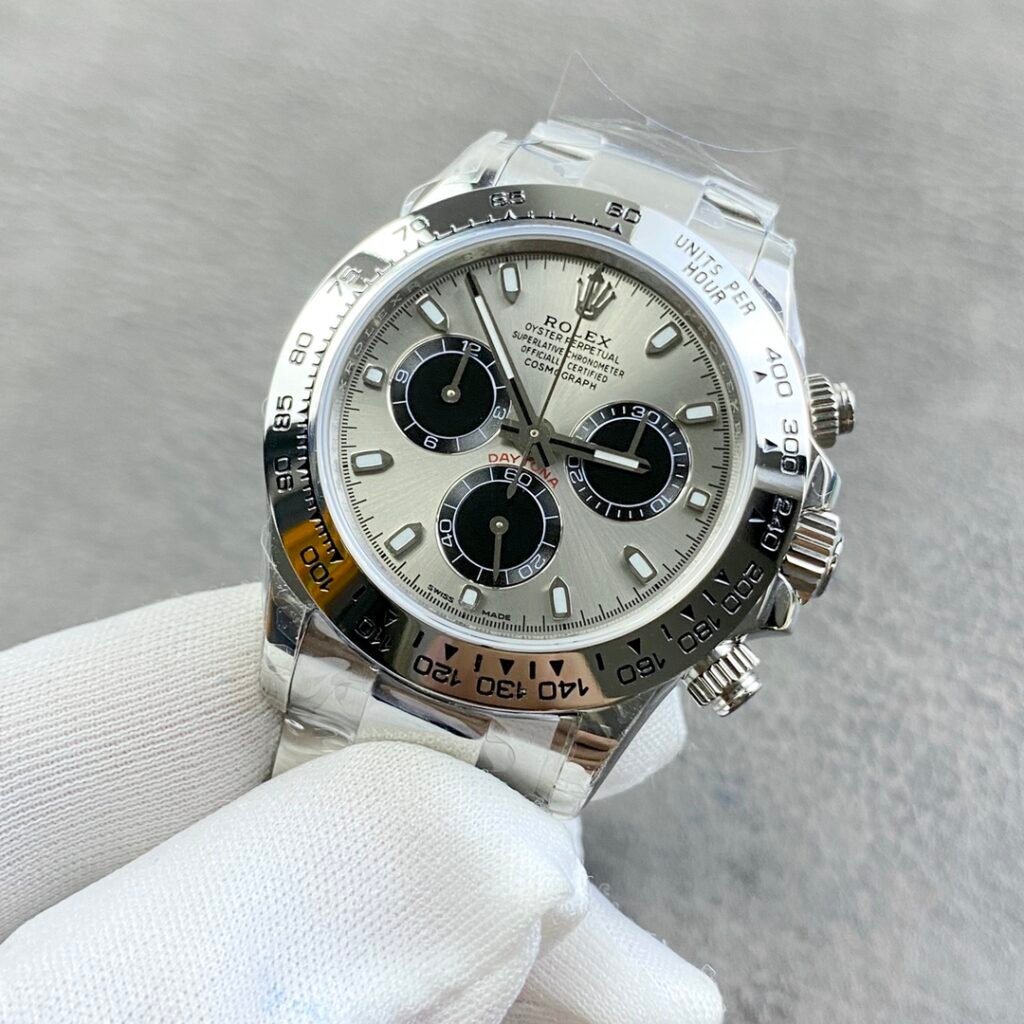 Best Clone Rolex Daytona 116509 Silver Dial Replica Watches