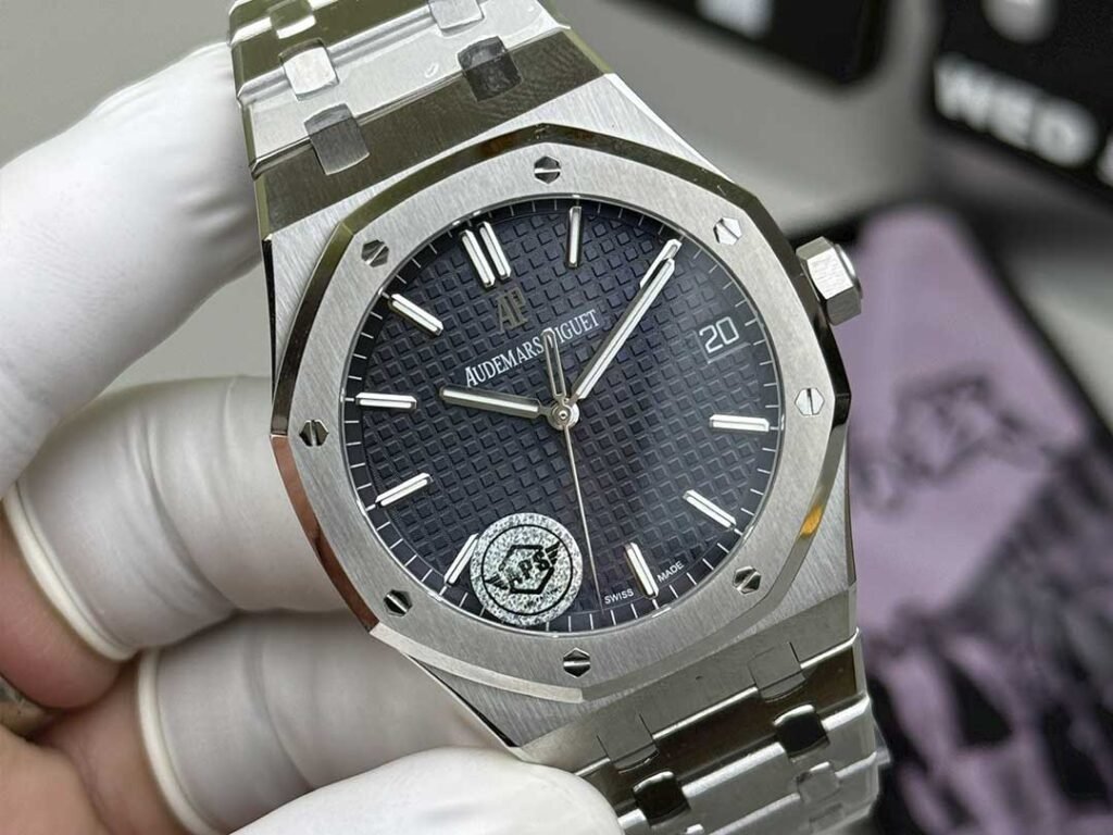 APS Factory Audemars Piguet  Royal Oak 15500 Blue Dial Replica Watch-best Super Clone Watches