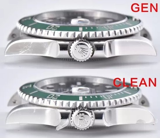 Replica Watch Clean Factory Rolex Submariner 126610LV-0002 Super Clone vs Original – Case Comparison