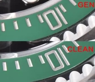 Replica Watch Clean Factory Rolex Submariner 126610LV-0002 Super Clone vs Original - Ceramic Bezel Comparison