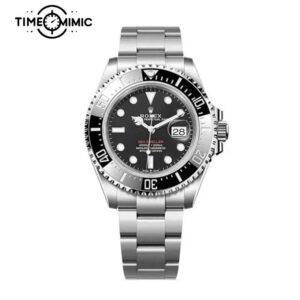 Supper replica Rolex Deepsea 126600-43mm black Fake Watches clone