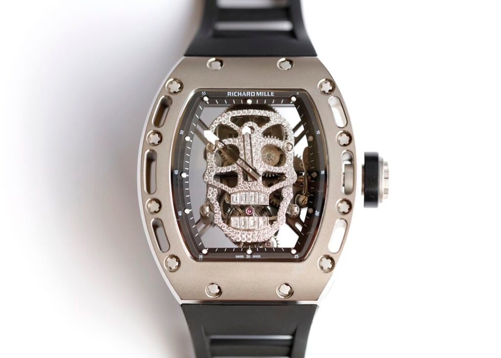 Replica Richard Mille RM052 Skull Dial super clone Watch