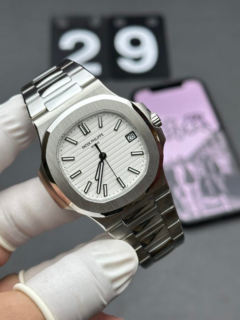 best patek philippe clone nautilus 5711 White Dial replica watches
