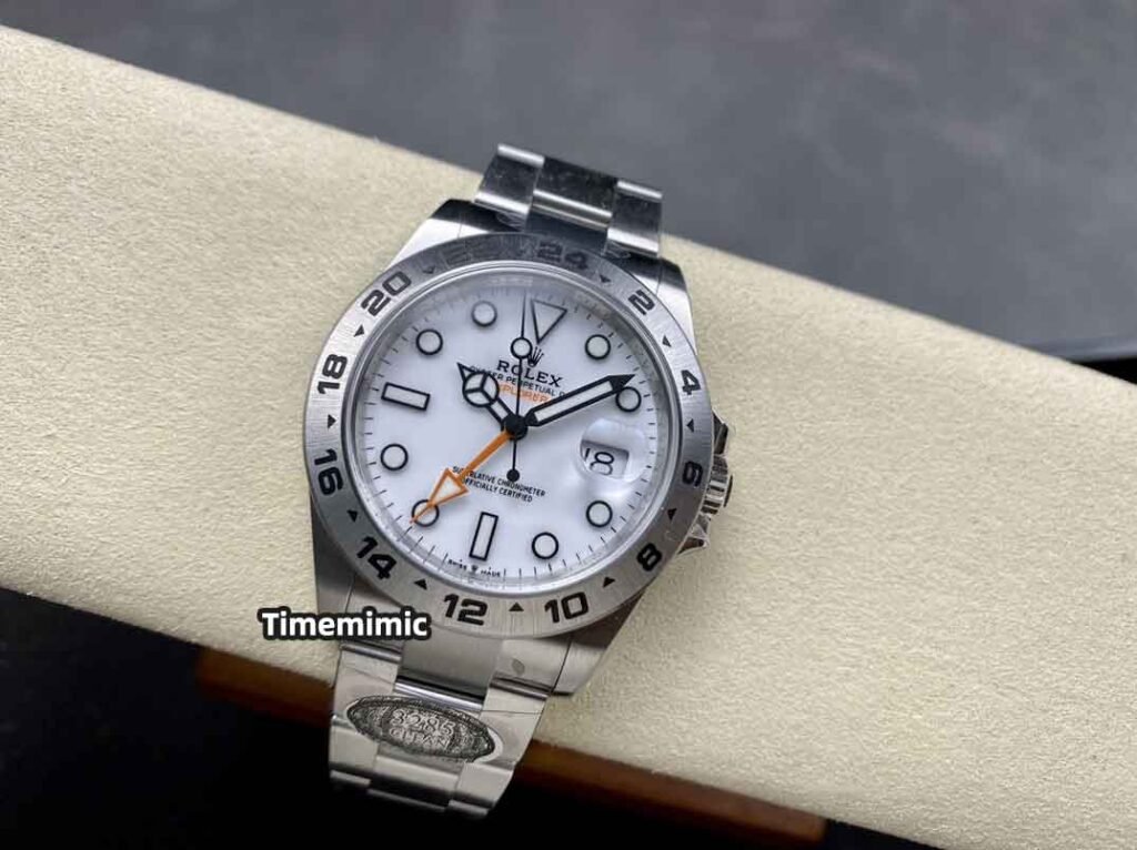 Clean Factory Rolex Explorer II m226570-0001 replica watch Case and Materials