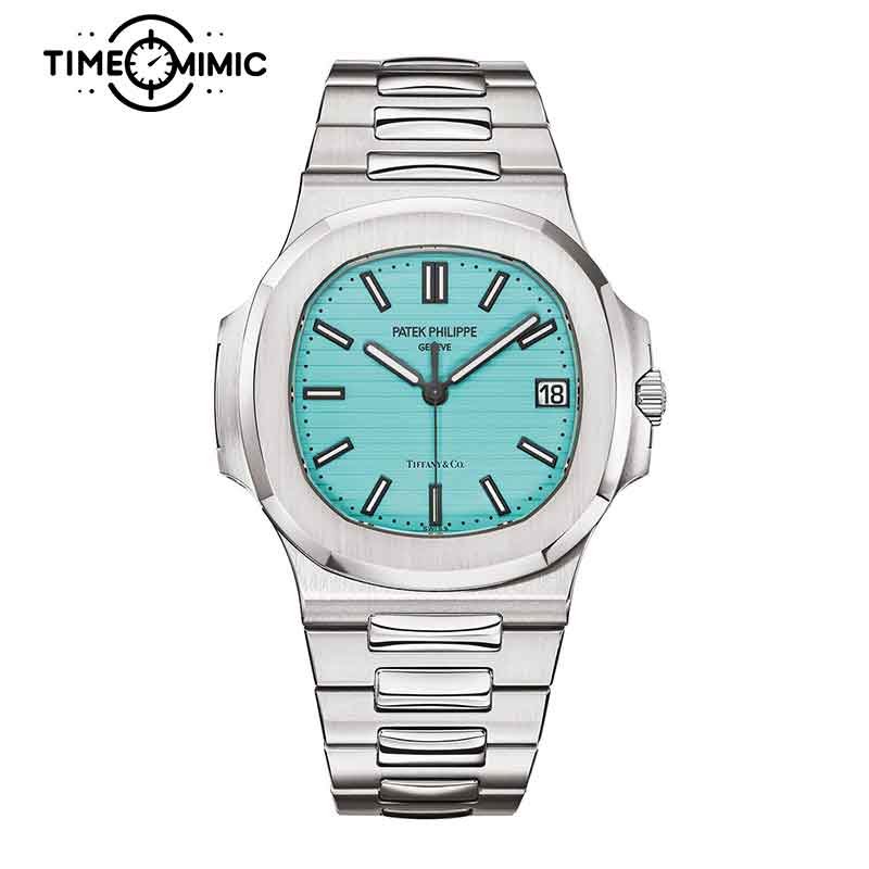 Super replica Patek Philippe Nautilus 5711/1A-018 40mm Tiffany Blue Dial Fake Watches clone