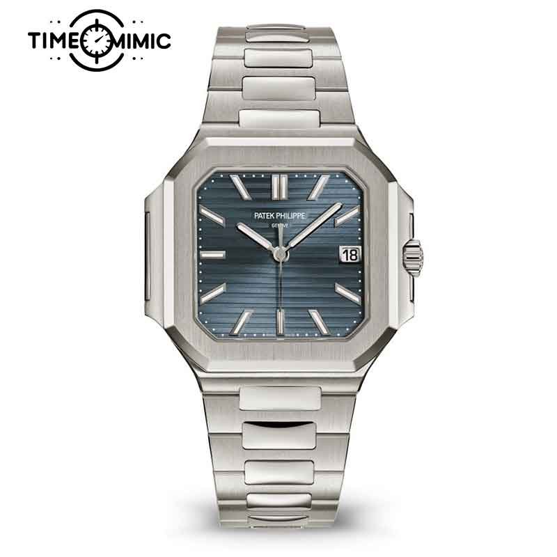 Supper replica Patek Philippe Cubitus 7128/1G-001-40mm Fake Watches clone