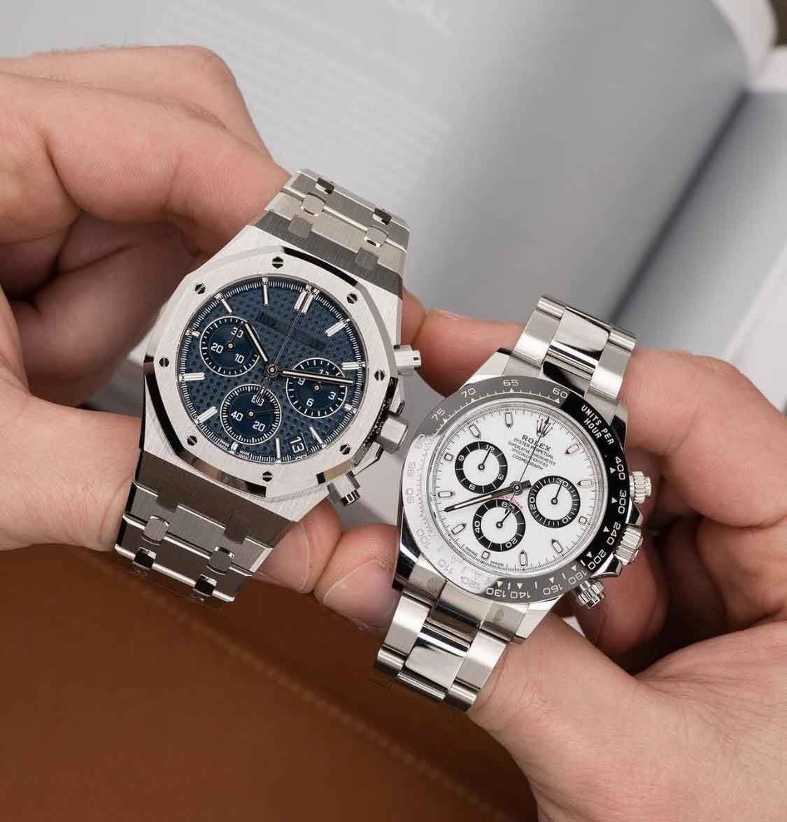 Audemars Piguet vs Rolex：How to Choose Replica Watches
