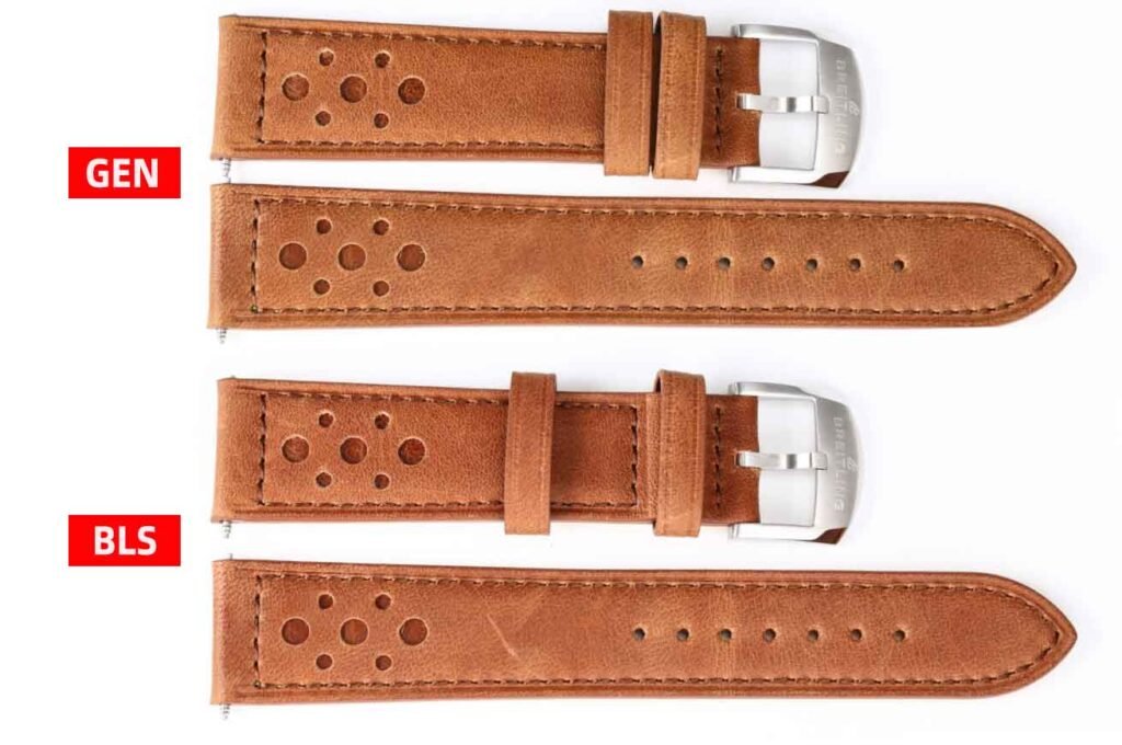 BLS Factory Breitling Top Time A233101A1A1X1 Chrono Replica vs Original：Strap Comparison
