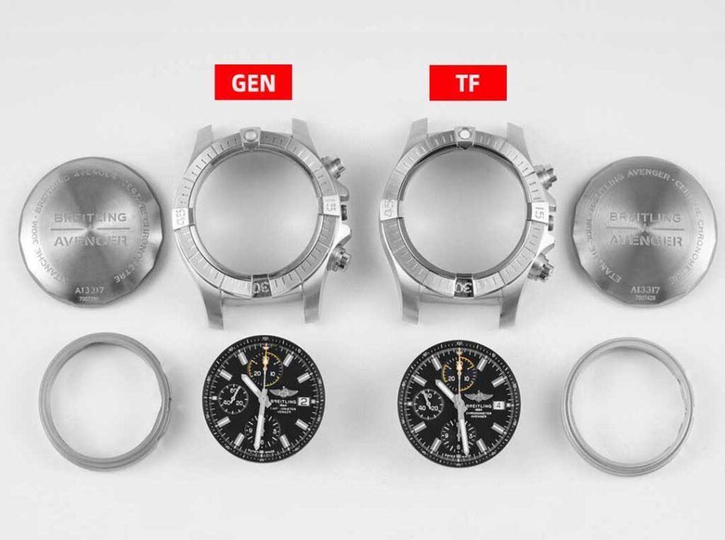 TF Factory Breitling Avenger A1331710B1X1 Replica​ vs Real Watch Comparison Review