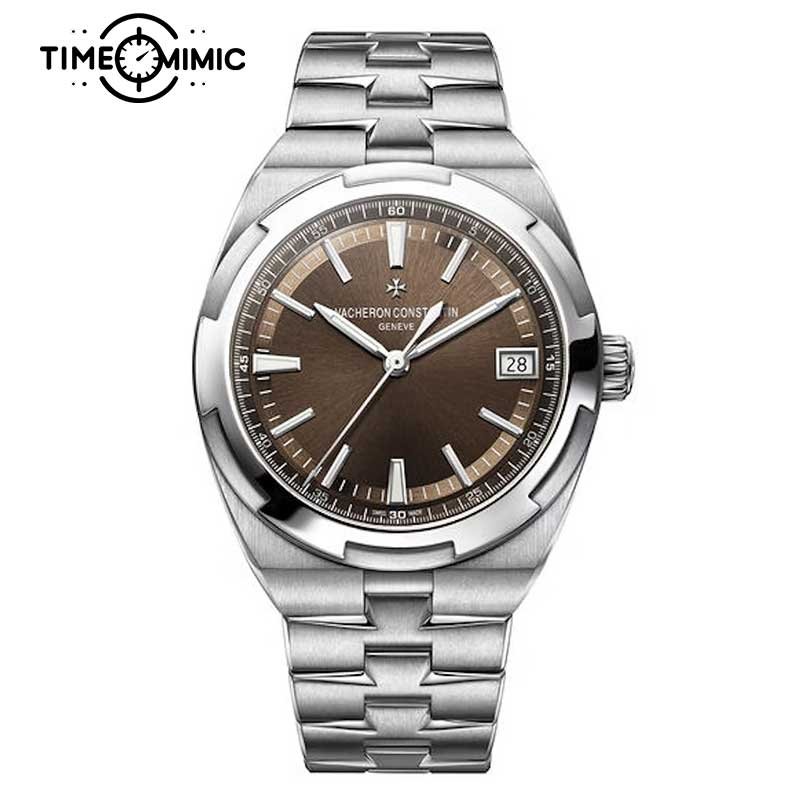 Supper replica Vacheron Constantin Overseas 4500V/110A-B146 Brown Dial 41mm Fake Watches clone
