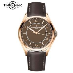 Supper Replica Vacheron Constantin Fiftysix 4600E/000R-B576 Rose Gold 40mm Fake Watches Clone
